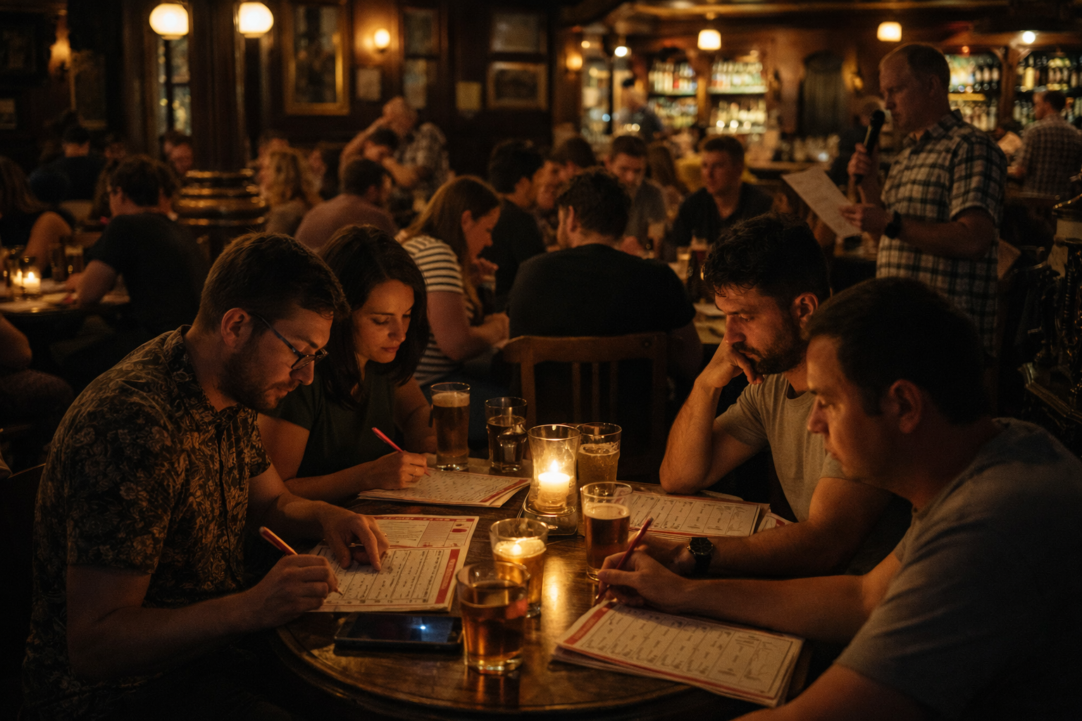 Pub quiz nights at The Dolphin Hackney